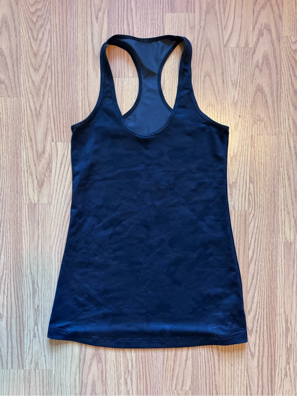 lululemon athletica Black Racerback Tank Top